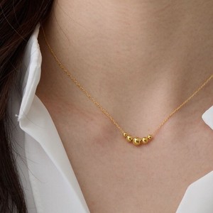 [SD Gathering] Gold Chain Necklace Ladies fashion Made in Japan