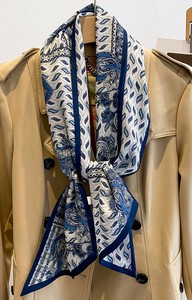 丝巾 花朵 男女兼用