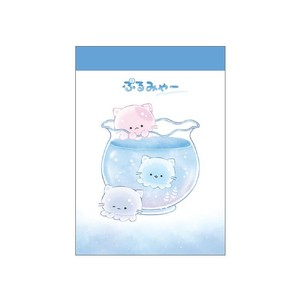 ■2025SS　新作■　ぷるみゃー　ミニメモ　水槽