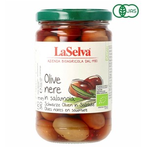 【オーガニック】ラセルバ イタリア産ブラックオリーブ (170g）エシカルコレクション／おつまみ