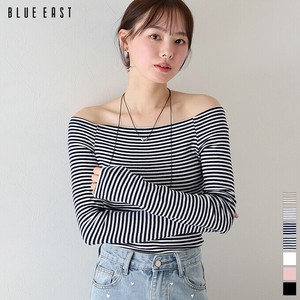 T-shirt T-Shirt Off-The-Shoulder Cut-and-sew [2024 NEW]