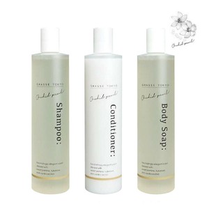 【日本製】Shampoo Conditioner Body Soap シャンプー・コンディショナー・ボディソープ