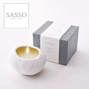 【日本製】SASSO 石 アロマキャンドル 苔キット