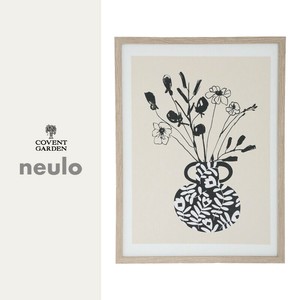 ■2025SS　新作■　【neulo】 アートフレーム・フラワー