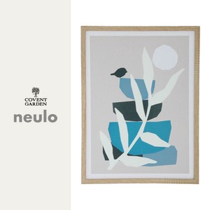 ■2025SS　新作■　【neulo】 アートフレーム・リーフムーン