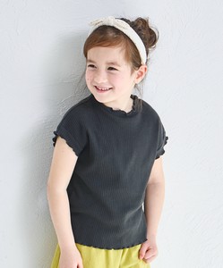 【リブコットン100】配色メローTシャツ