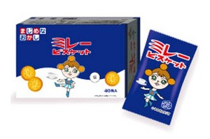 『駄菓子・ビスケット』ミレービスケット1枚入