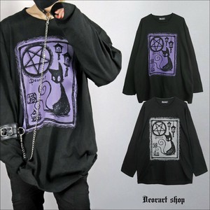 T-shirt Long T-shirt Printed Cut-and-sew