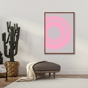 アートポスター【 neon P ring 】 B3　A2　B2　A1　30×40　40×50　50×70　60×90