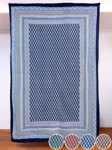 Bed Cover Indigo 218cm x 136cm