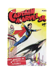 ｱﾒｺﾐ ﾒﾀﾙﾎﾟｽﾄｶｰﾄﾞ CAPTAIN MARVEL JR.　レター/手紙/ハガキ/贈り物