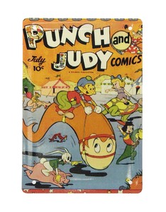 ｱﾒｺﾐ ﾒﾀﾙﾎﾟｽﾄｶｰﾄﾞ PUNCH JUDY　レター/手紙/ハガキ/贈り物