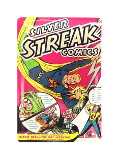 ｱﾒｺﾐ ﾒﾀﾙﾎﾟｽﾄｶｰﾄﾞ SILVER STREAK　レター/手紙/ハガキ/贈り物