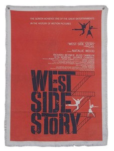 ﾑｰﾋﾞｰﾎﾟｽﾀｰ ﾏﾙﾁｸﾛｽ WEST SIDE STORY　壁面装飾/インテリア/アート/絵画/レトロ