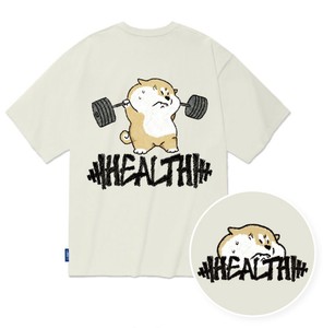 【2025春夏新作】レスリング柴犬イラスト半袖Tシャツ