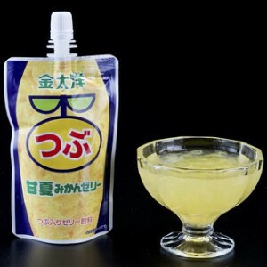 【飲むゼリー】金太洋 つぶ甘夏みかんゼリー 150g