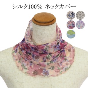 丝巾 新商品 花卉图案 春夏
