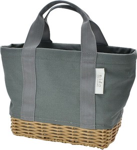 Lunch Bag Gray charcoal Basket