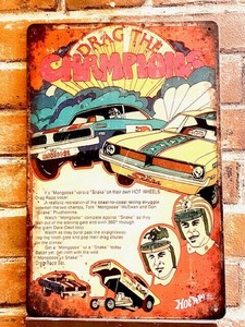 ティン 看板 A4 ブリキ ガレージ インテリア ディスプレイ アメリカン雑貨