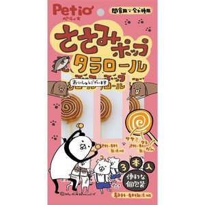 ［ペティオ］ささみポップ タラロール 3本入