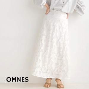 裙子 花朵 A字 提花裙
