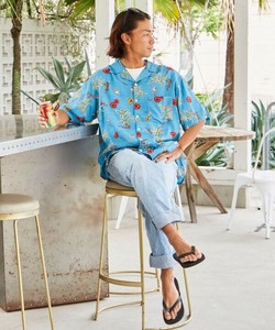 Button Shirt Hawaiian Shirt