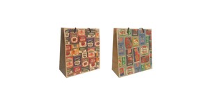 General Carrier Paper Bag Vintage Label
