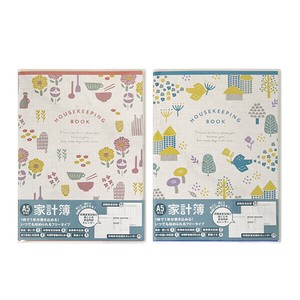 A5家計簿　64Pニューライフ　ステーショナリー【61654】【100均/100円均一/100円ショップ】