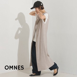 背心外套/马甲 长马甲/背心 无领 春夏
