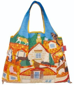 2WAY SHOPPING BAG COMO 屋根の上の猫たち DJQ-16325