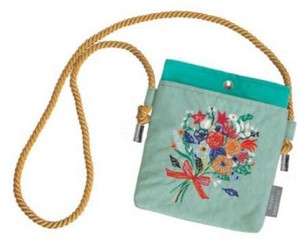 刺繍ミニポーチ 花束 DJSP-005