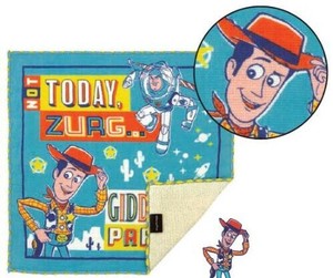 日本製 今治生まれのガーゼパイルハンカチ Close friend/TOY STORY DSN-TIO-4324