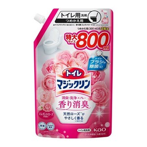 トイレマジックリン消臭・洗浄スプレー　香り消臭　エレガントローズの香り　つめかえ用 800ml