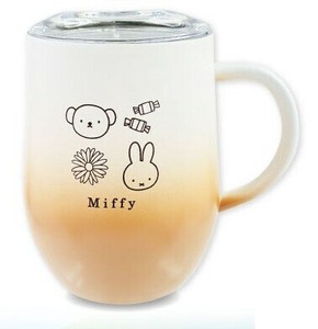 【先行受注】グラデーション蓋つきステンレスマグ　ミッフィー