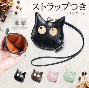 財布 レディース　小銭入れ レディース　小銭入れ　財布　小銭入れ コインケース　財布 猫 首掛け