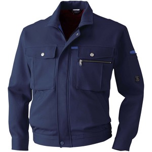 桑和 EC9223 長袖ブルゾン Lサイズ ネイビー(1) SOWA