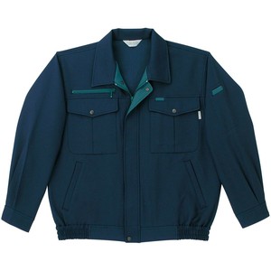 桑和 9113 長袖ブルゾン LLサイズ ネイビー(1) SOWA