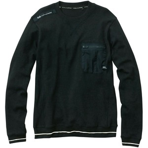 桑和 3105-52 長袖Tシャツ Mサイズ ブラック(4) G.G.