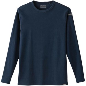 桑和 50712 長袖Tシャツ LLサイズ ネイビー(1) G.GROUND