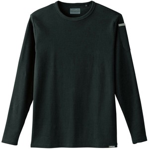桑和 50712 長袖Tシャツ 3Lサイズ ブラック(4) G.GROUND