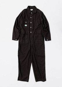 桑和 1702-20　長袖ツナギ LLサイズ チャコールグレー(23) BEAMS DESIGN