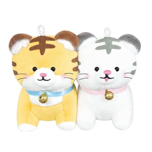 ■2025SS　新作■　ニコぬいキーホルダー　トラ