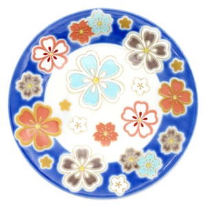 Kutani ware Seikou-kiln Main Plate Made in Japan 1-sets 4-go 5-pcs Made in Japan