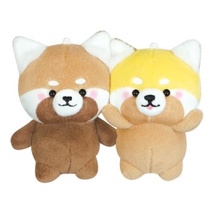 ■2025SS　新作■　ニコぬいキーホルダー　レッサーパンダ