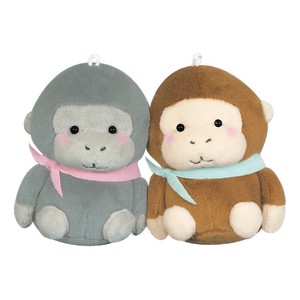 ■2025SS　新作■　ニコぬいキーホルダー　ゴリラ