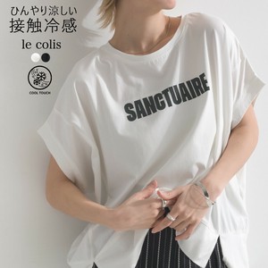 T-shirt Dolman Sleeve T-Shirt Printed Cool Touch [S/S NEW]