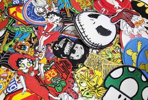 色んなパッチ揃えてます！アイロンで簡単接着！【キャラクター系ワッペンアソートパック】