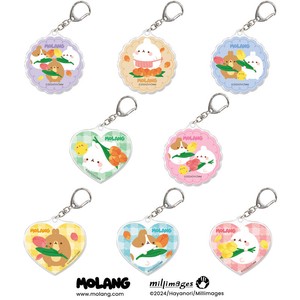☆パディマ限定　特別SALE☆　MOLANG　トレーディングアクリルキーホルダー BOX