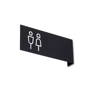 4/下旬入荷【ポッシュリビング】サインプレート TOILET