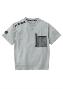 桑和 8255-53 半袖Tシャツ LLサイズ グレー(7) G.G.